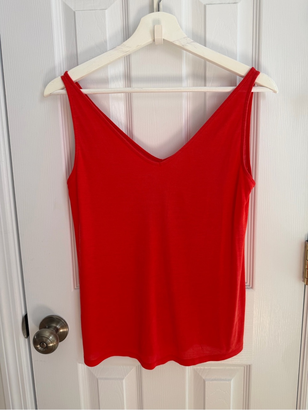 &0ther Stories Red Top Silk Blend Size Small